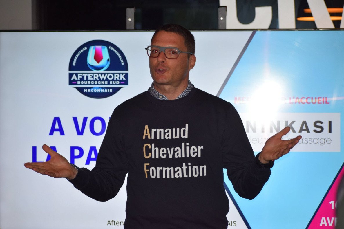 Arnaud Chevalier, ancien gendarme, passé par l’informatique, va se lancer dans la formation pour adultes