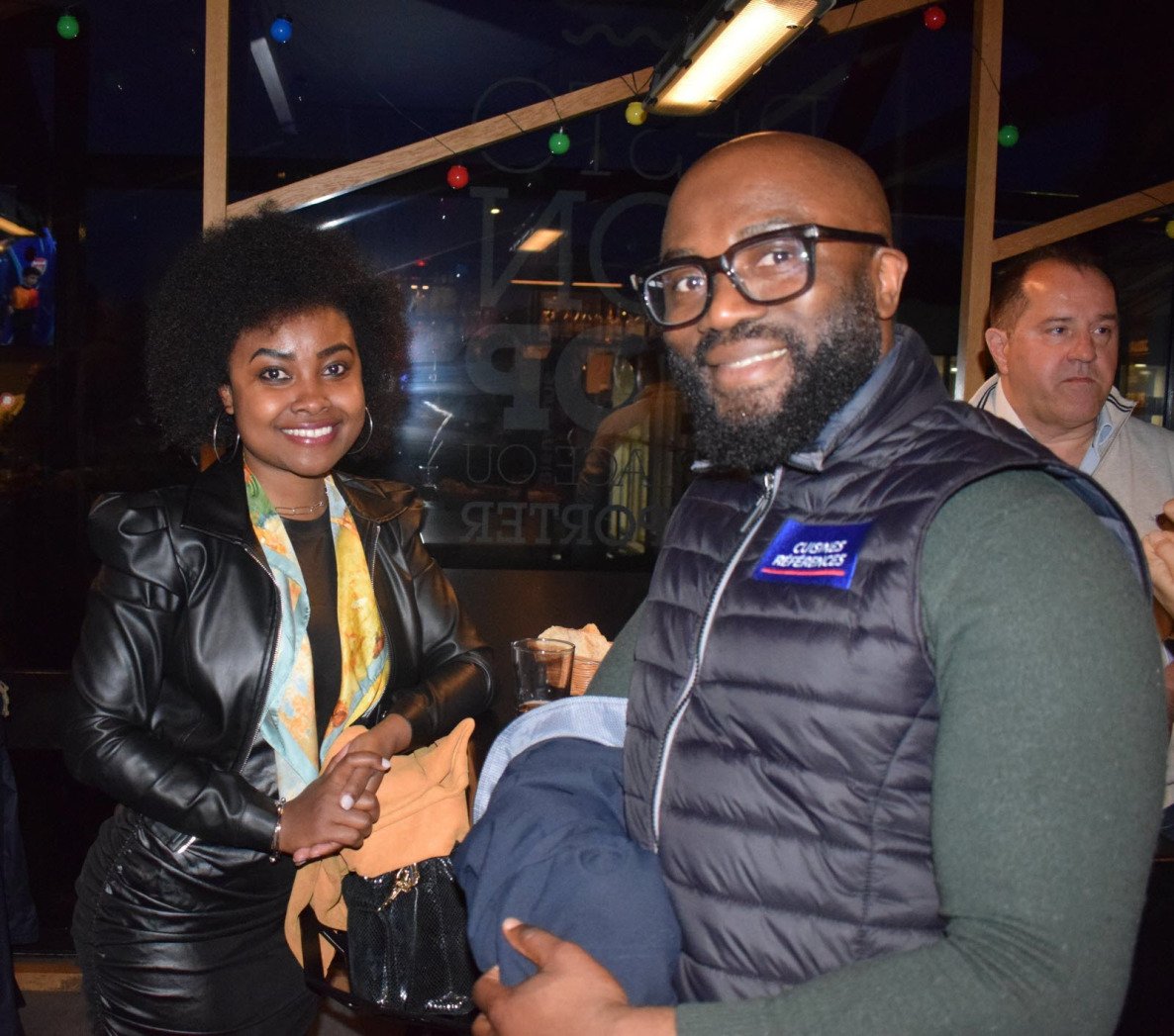 Chamsie Warda Théry (Aadpro) et Roméo Soumen (Cuisines Références).