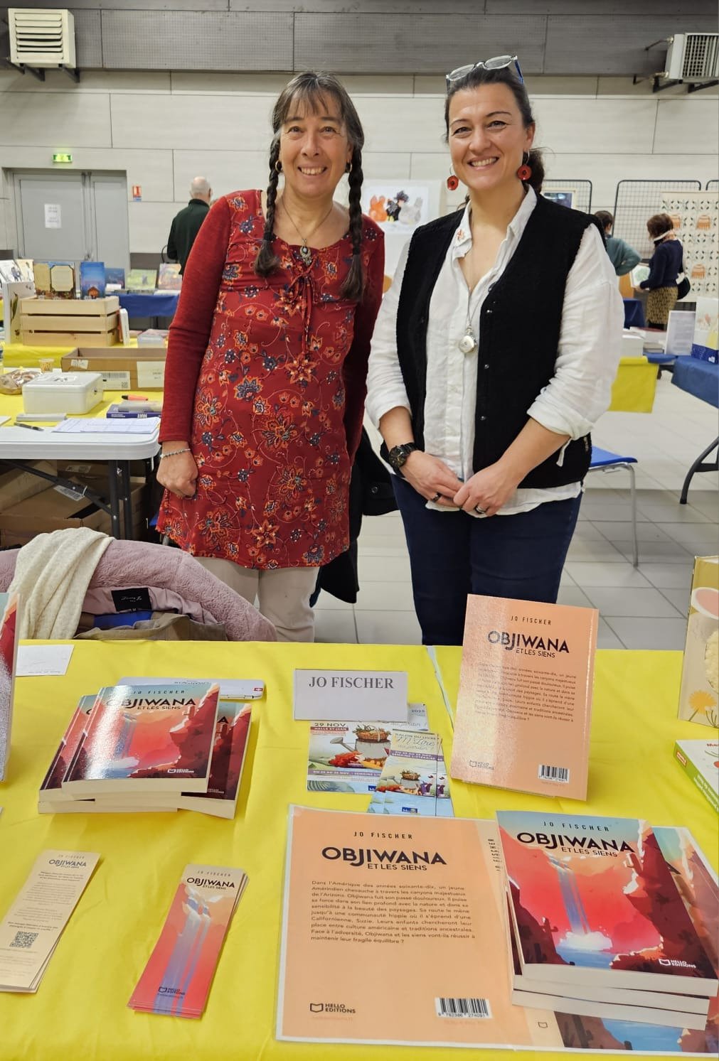 Objiwana de Jo Fischer. Écrivaine que je retrouverai au prochain salon ! Bonne route Jo !