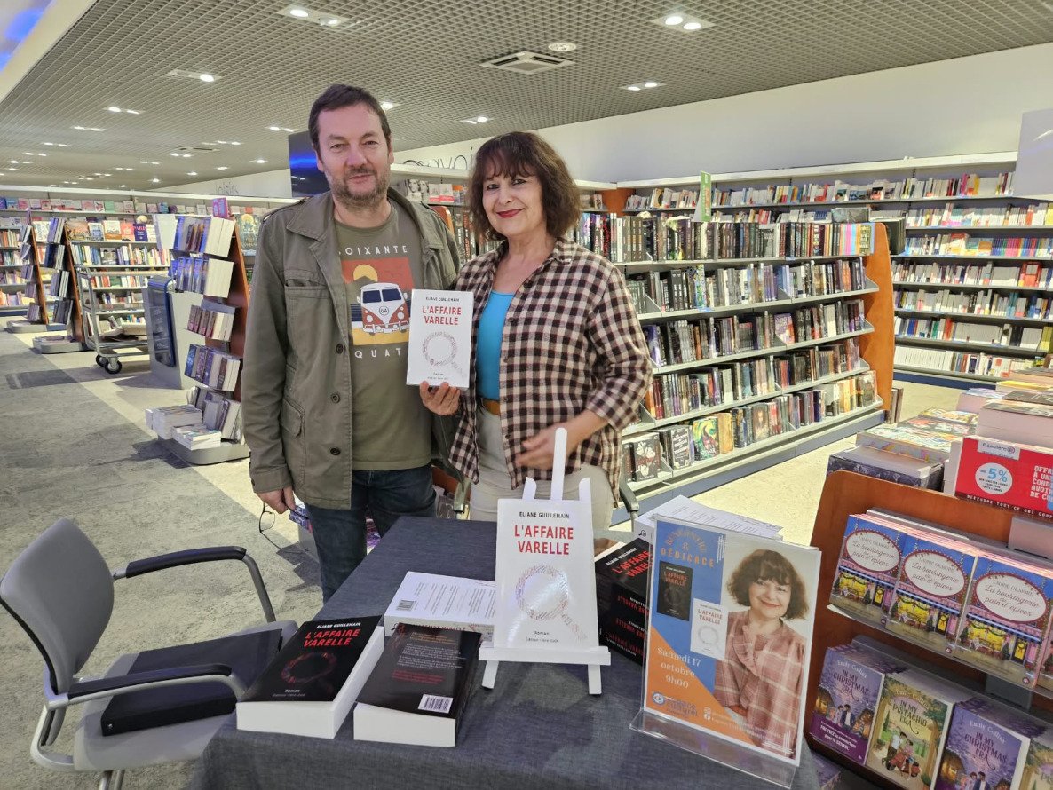 L'auteur Christophe Royer, rencontré dans plusieurs salons. Ici c'est son fief !